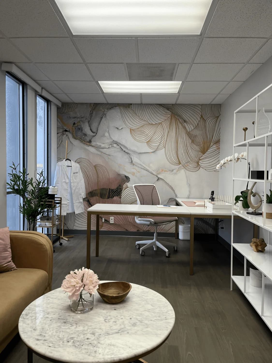 Dr. Mueller's consultation room